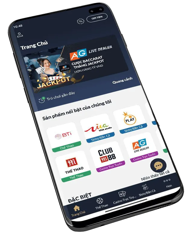 Giao diện thân thiện của 88kim tải app